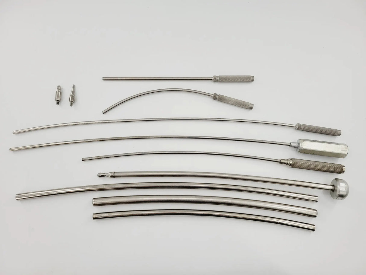 Impra KW1000 Kelly-Wick Tunneler Set w/ Extra Handles, Tips & Sterilization Case Impra