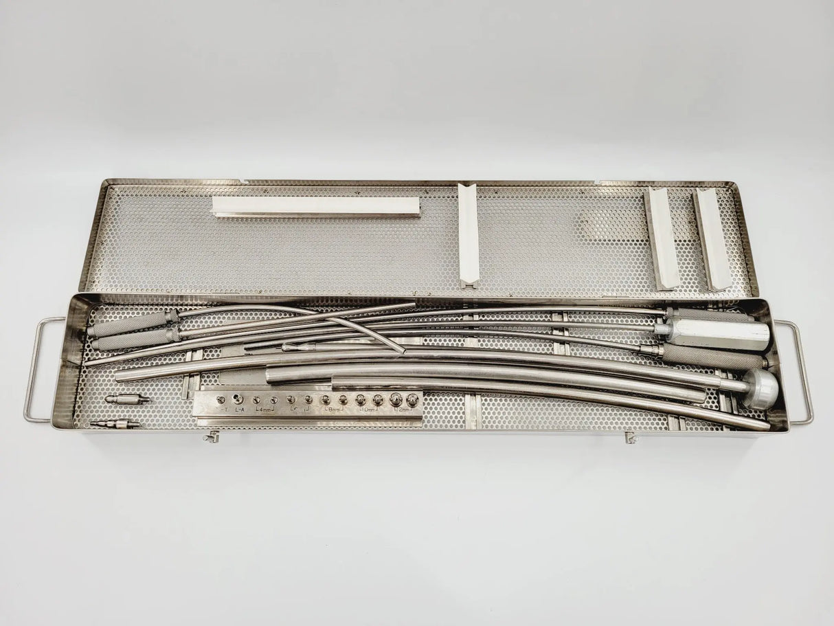 Impra KW1000 Kelly-Wick Tunneler Set w/ Extra Handles, Tips & Sterilization Case Impra