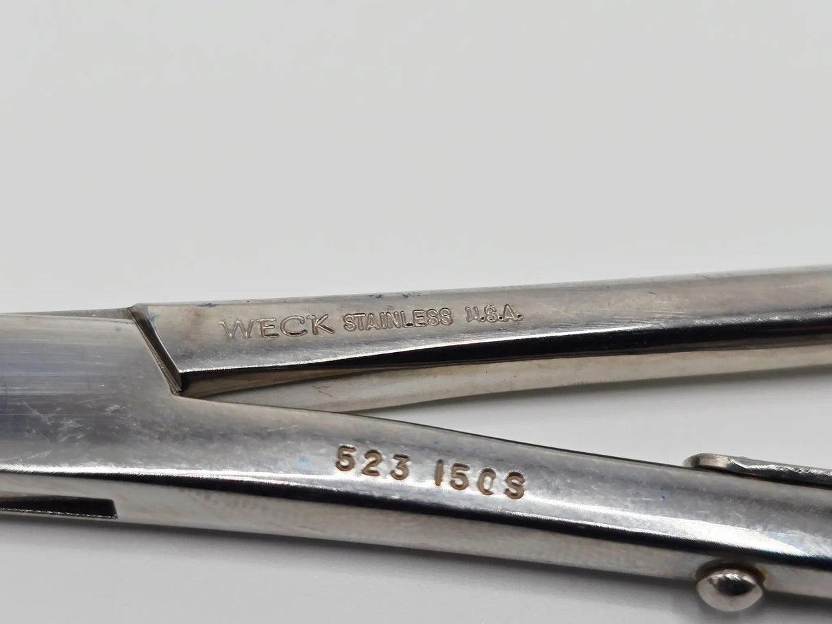 Weck 523150S Hemoclip Medium-Large Curved Clip Applier Stainless Surgical Weck