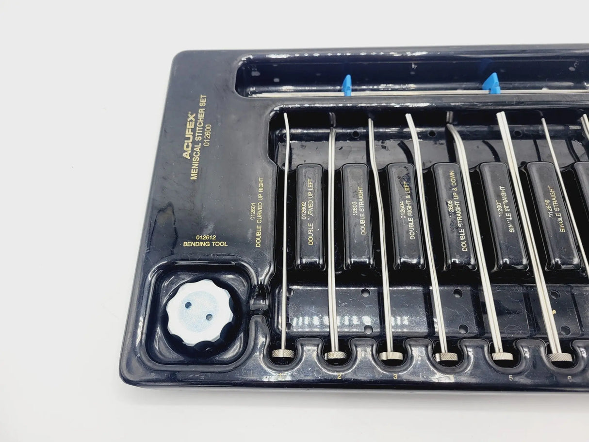 Acufex 012600 Meniscal Stitcher Set w/ Sterilization Case Acufex
