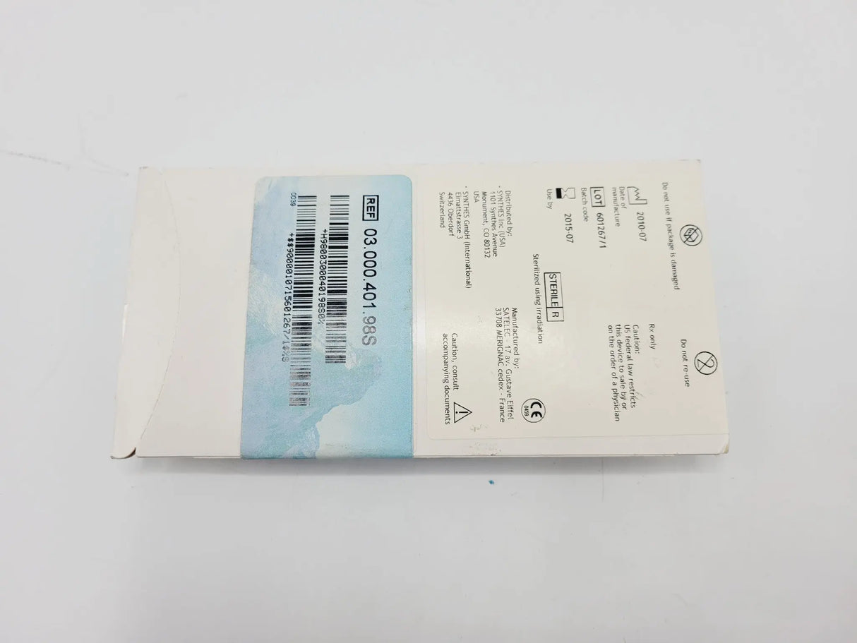 Synthes 03.000.401.98S Cutting Tip for Piezoelectric System NEW Synthes