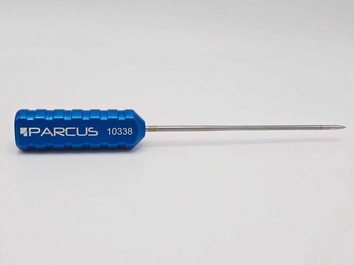 Parcus 10338 Awl 10.5in for 5.5 6.5mm V-LoX Peek CF Anchors Ortho 4.1mm Primis Medical