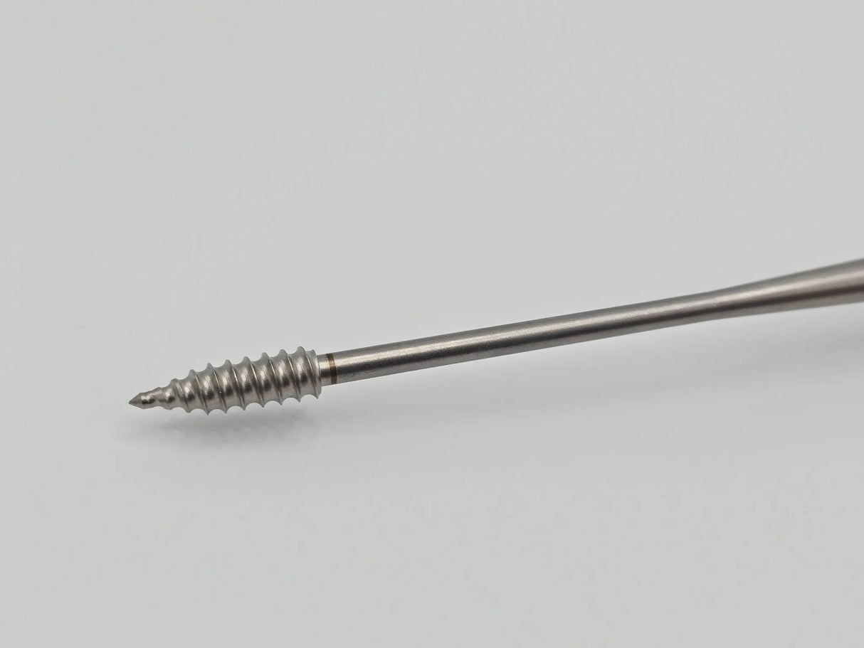 Parcus 10277 Tap 10.5in Black Handle Threaded Tip Orthopedic Instrument Primis Medical