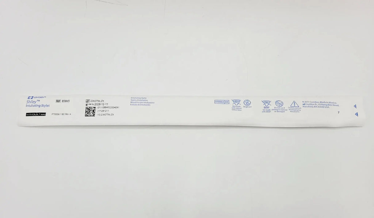 Covidien 85865 Shiley Intubating Stylet 14 Fr. Box of 20 Covidien