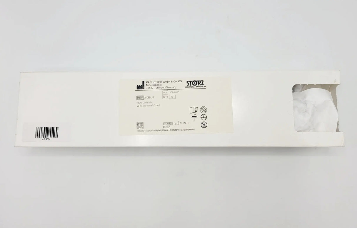 Karl Storz 27069L-S Round Cold Knife Pack of 6 Karl Storz