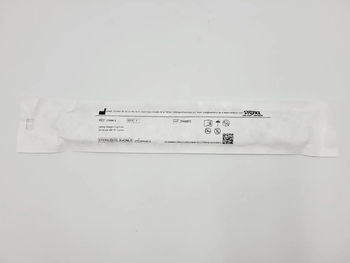 Karl Storz 27069K-S Sachse Straight Cold Knife Pack of 6 Karl Storz