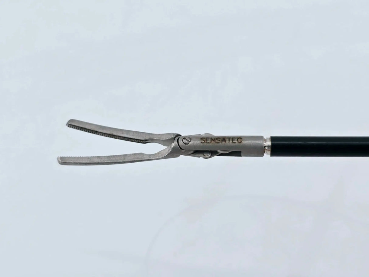 Linvatec 116808 Sensatec 5mm Atraumatic Curved Grasping Forceps 18-1/4" Linvatec