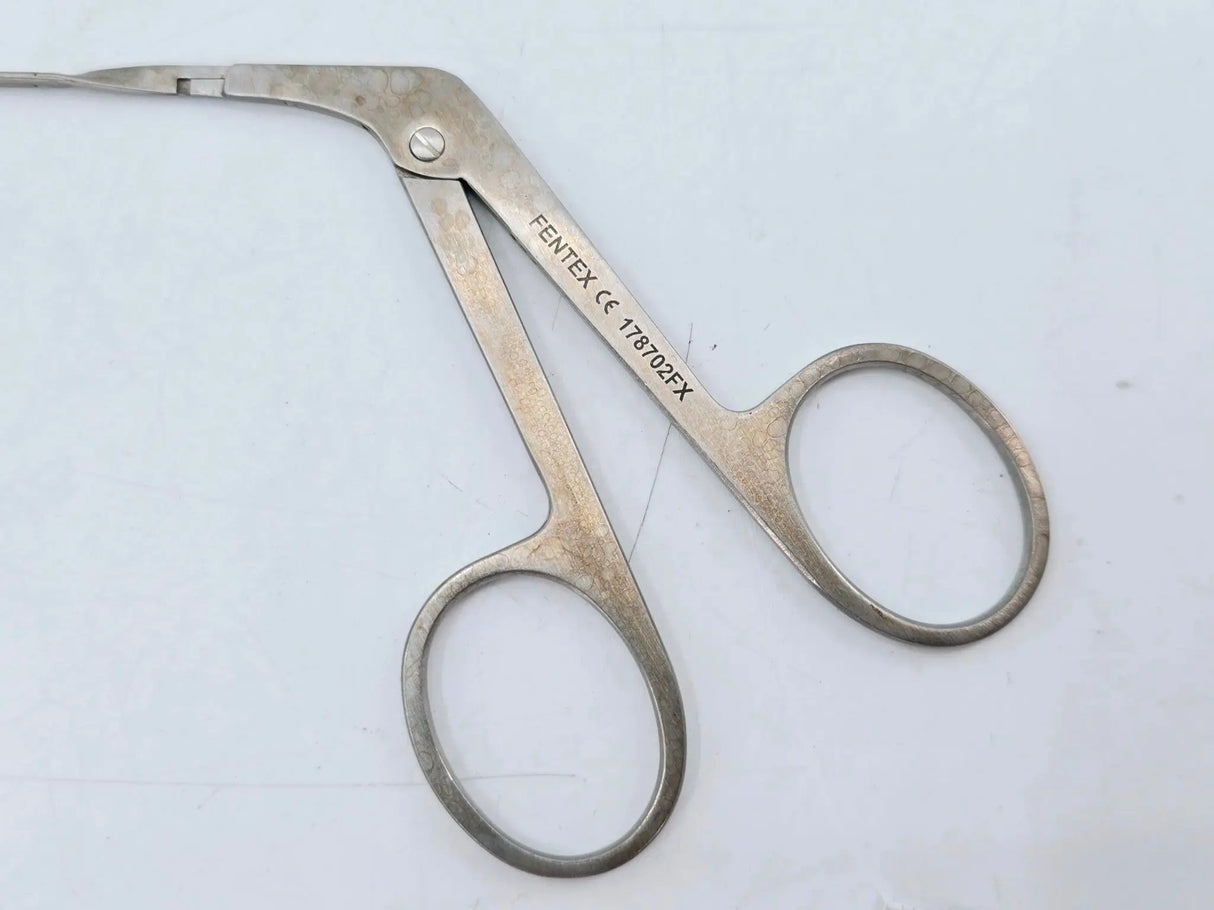 Fentex 178702FX Crurotomy Scissors Micro Cruved Right 1.5mm Blades ENT 5-1/8" Fentex