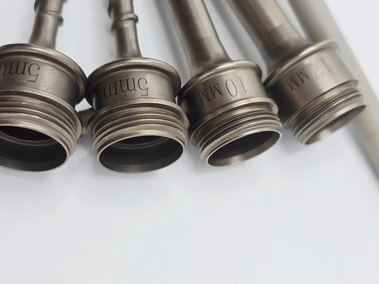 Laparoscopic Trocar Set 5mm/10mm/12mm Cannulas Obturator & Adapter Spiral Shaft Primis Medical