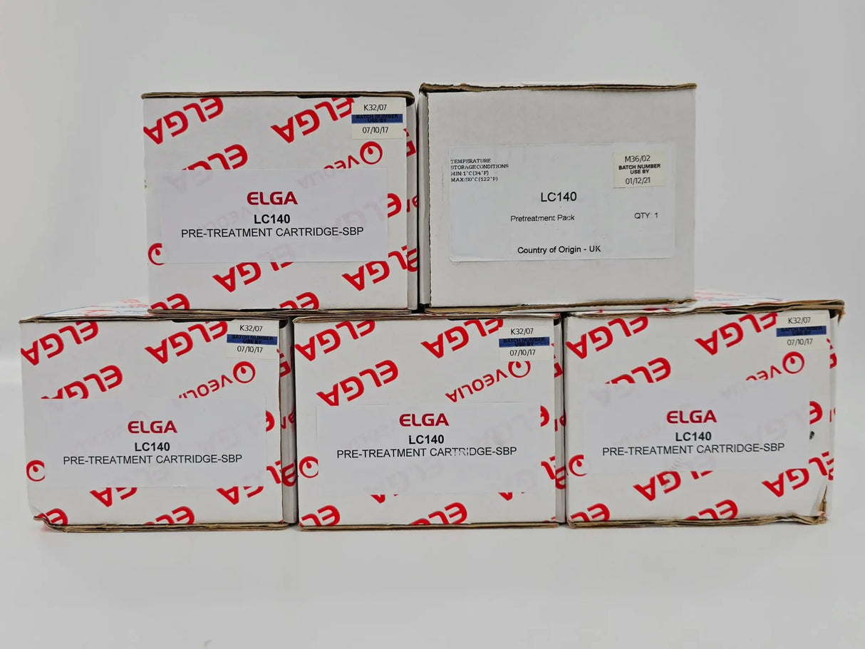 Elga LC140 Pre-Treatment Cartridge-SBP for Water Purification Lot of 5 Elga
