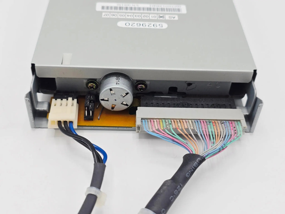 Y-E Data YD-702D-6639D Floppy Disk Drive with Wiring Harness 5V Primis Medical