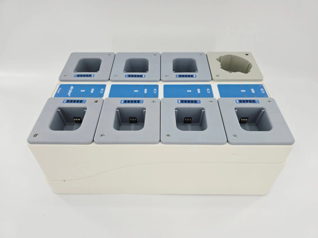 Stryker 400-655 T4/ Flyte Eight Station Steri-Shield Battery Charger 120V Primis Medical