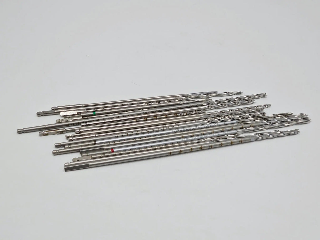 Orthopedic Cannulated Drill Bit Set AO-Style Surgical w/ Guides, Wires and Tray Primis Medical