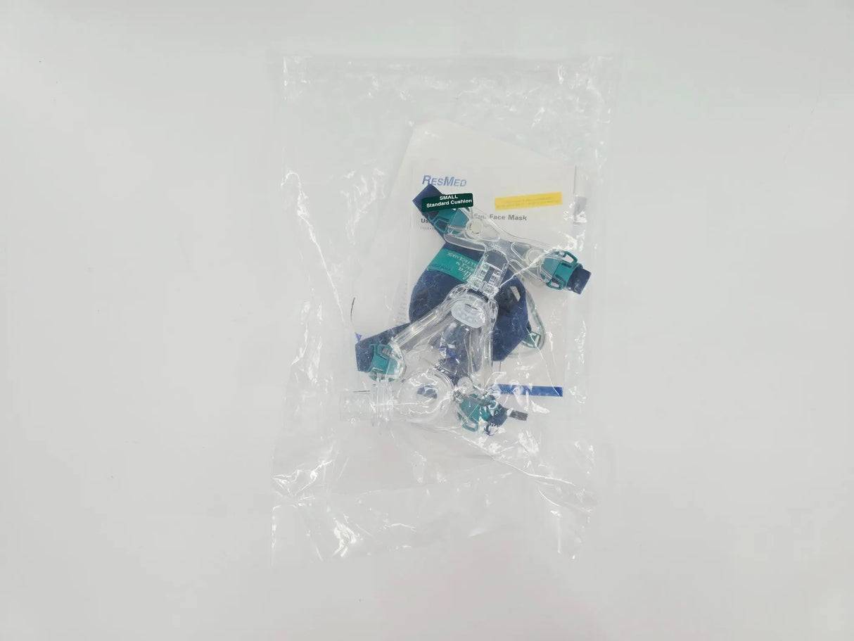 ResMed 60600 Small Ultra Mirage Full Face Mask CPAP/BiLeavel Mask w/ Headgear Primis Medical