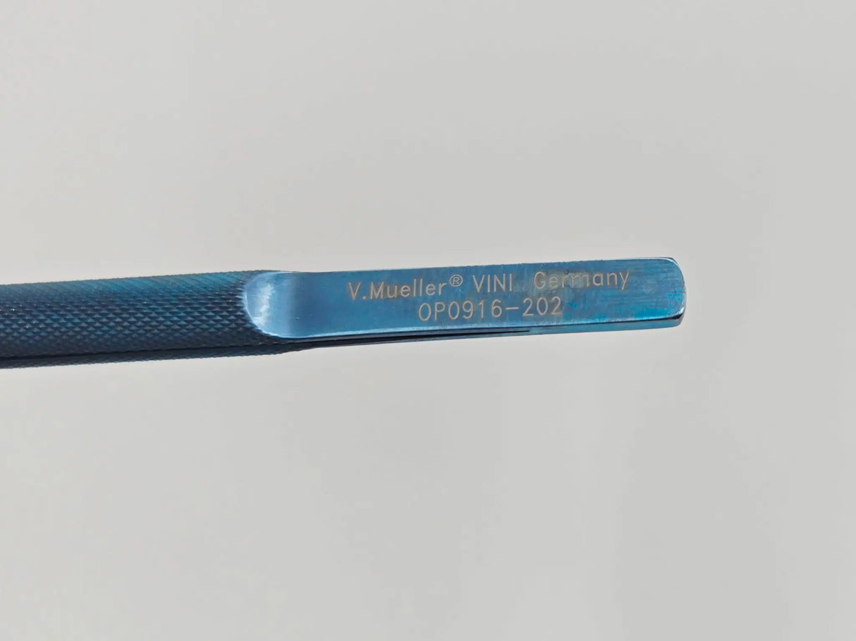 V. Mueller OP0916-002 Lehner-Utrata Capsule Forceps Delicate 11mm Jaws 4" Primis Medical