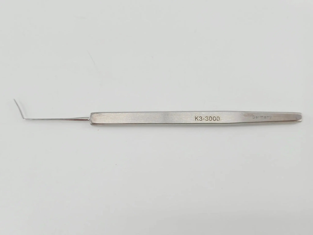 Katena K3-3000 Elschnig Cyclodialysis Spatula 1mm Wide Tip Ophthalmology 5" Primis Medical