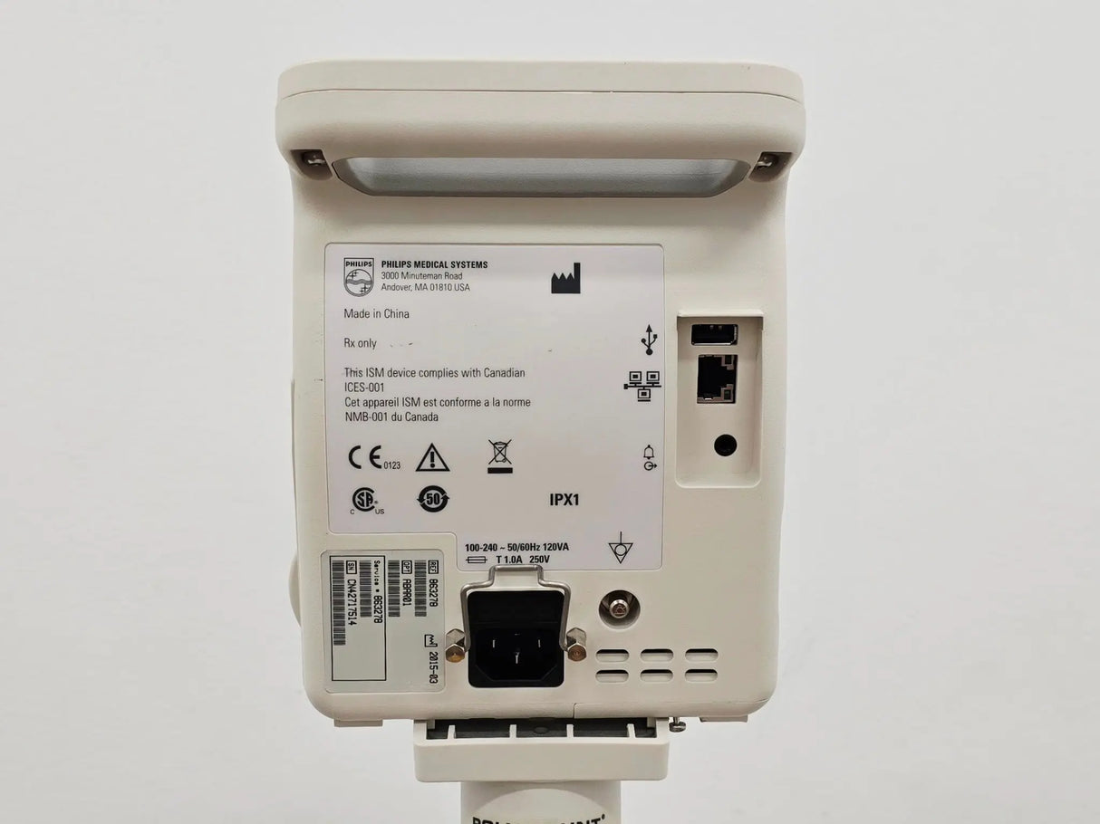 Philips SureSigns VS2+ Vital Signs Monitor w/ NBP SpO2 Temp 863278 S/W: B.01.86 Primis Medical