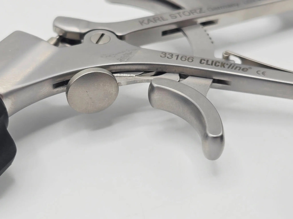 Karl Storz 33700 Duval Grasping Forceps w/ 33166 Clickline Handle 10mm Primis Medical