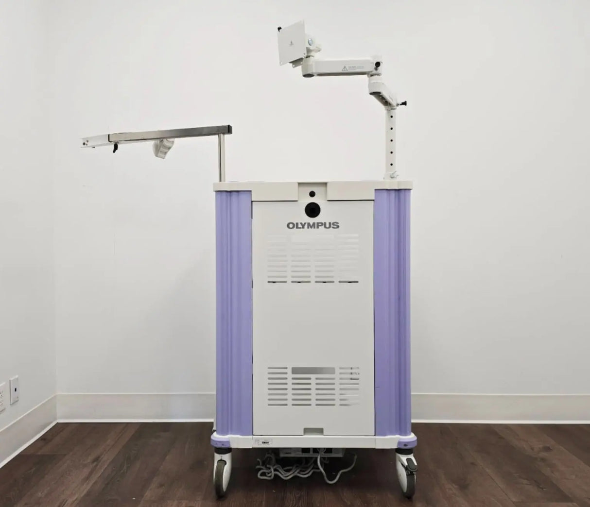 Olympus WM-WP1 Endoscopy Video Cart w/ Articulating Arm & Scope Holder Primis Medical