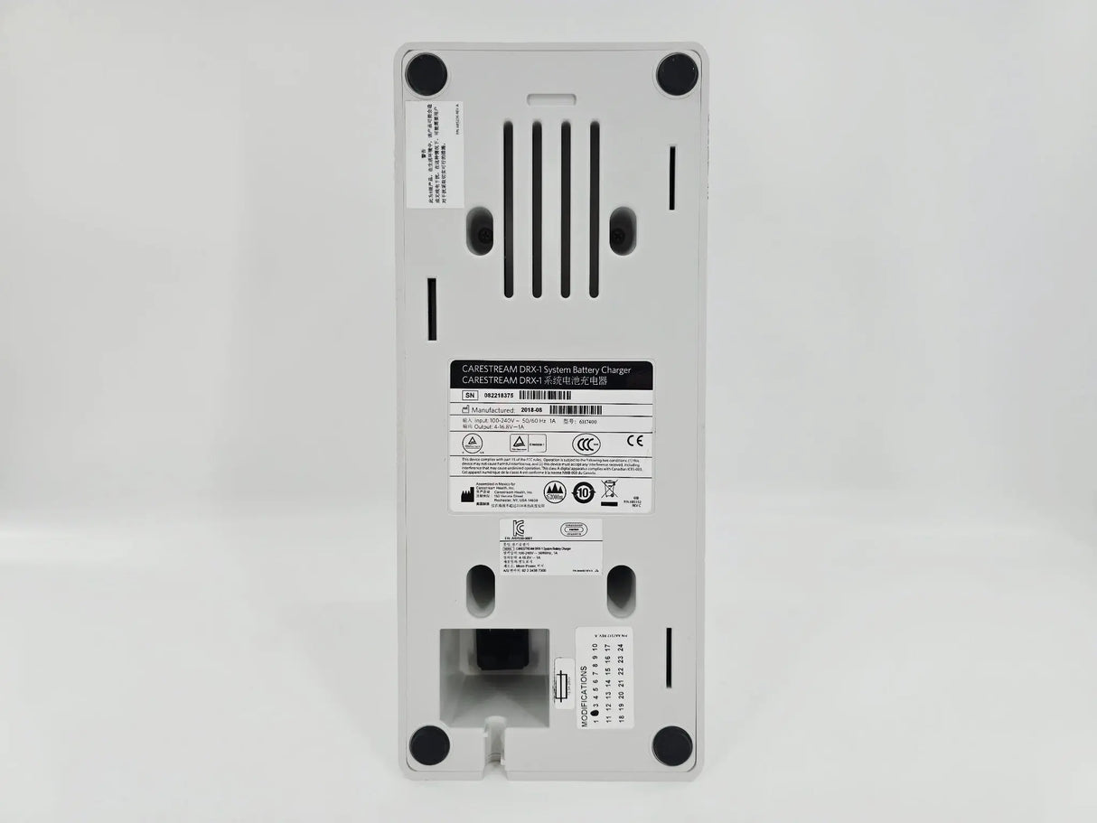 Carestream DRX-1 System Battery Charger 3-Slot Primis Medical