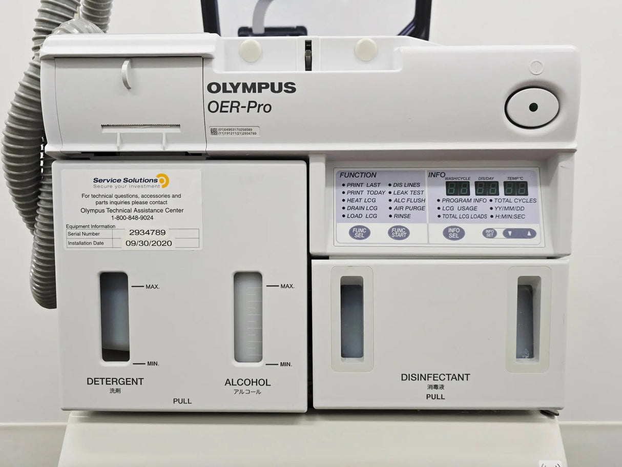 Olympus OER-Pro Automated Endoscope Reprocessor Manufactured in 2019 Primis Medical