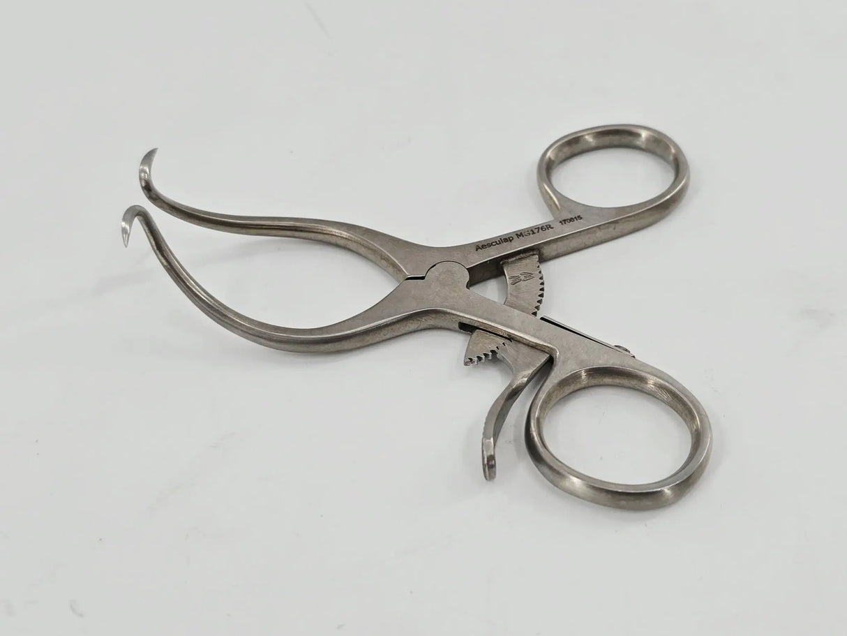 Aesculap MG176R Gelpi Vulva Vaginal Retractor 1 x 1 Sharp Prong Small 3-1/4" Primis Medical