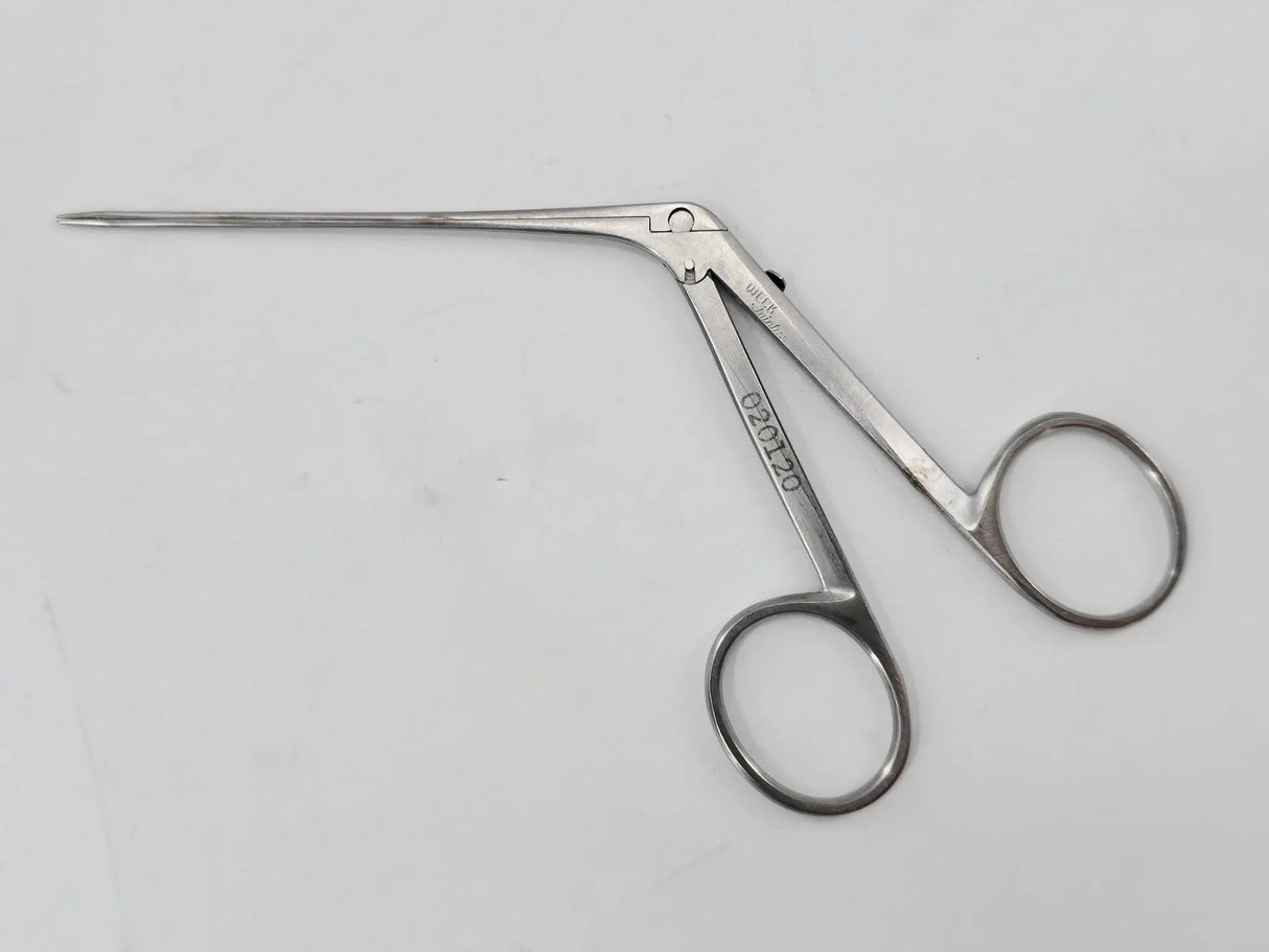 Weck 020120 Micro Alligator Grasping Forceps Serrated 6mm Jaws ENT 5-1/4" Primis Medical