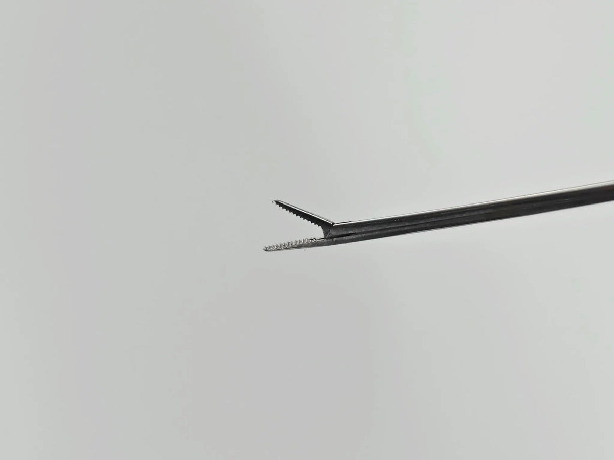 Weck 020120 Micro Alligator Grasping Forceps Serrated 6mm Jaws ENT 5-1/4" Primis Medical