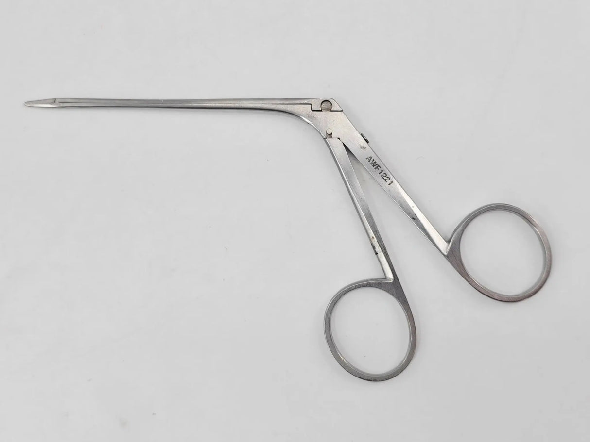 ASSI AWF1221 Micro Ear Forceps Serrated Jaw Straight 1.6x7.0mm ENT 5-3/8" Primis Medical
