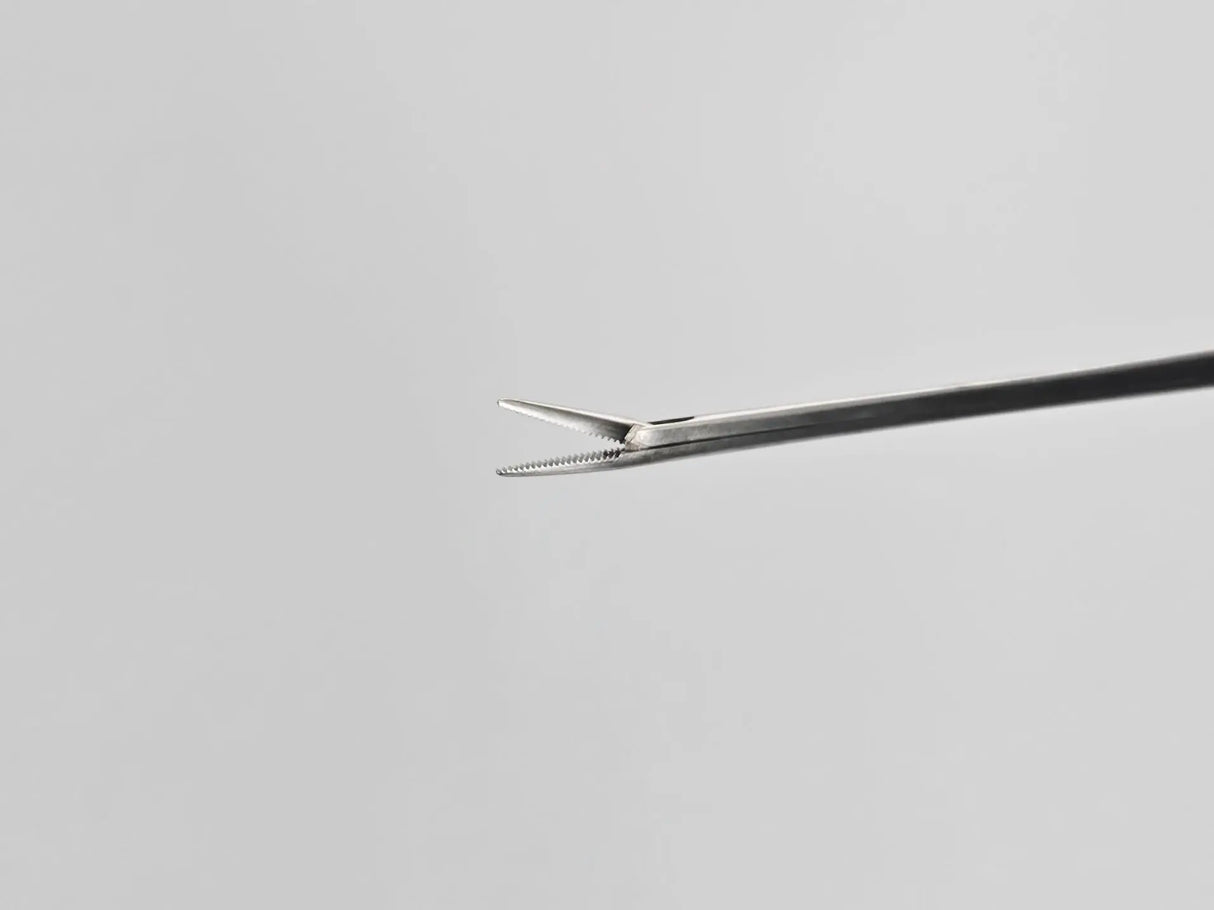 ASSI AWF1221 Micro Ear Forceps Serrated Jaw Straight 1.6x7.0mm ENT 5-3/8" Primis Medical