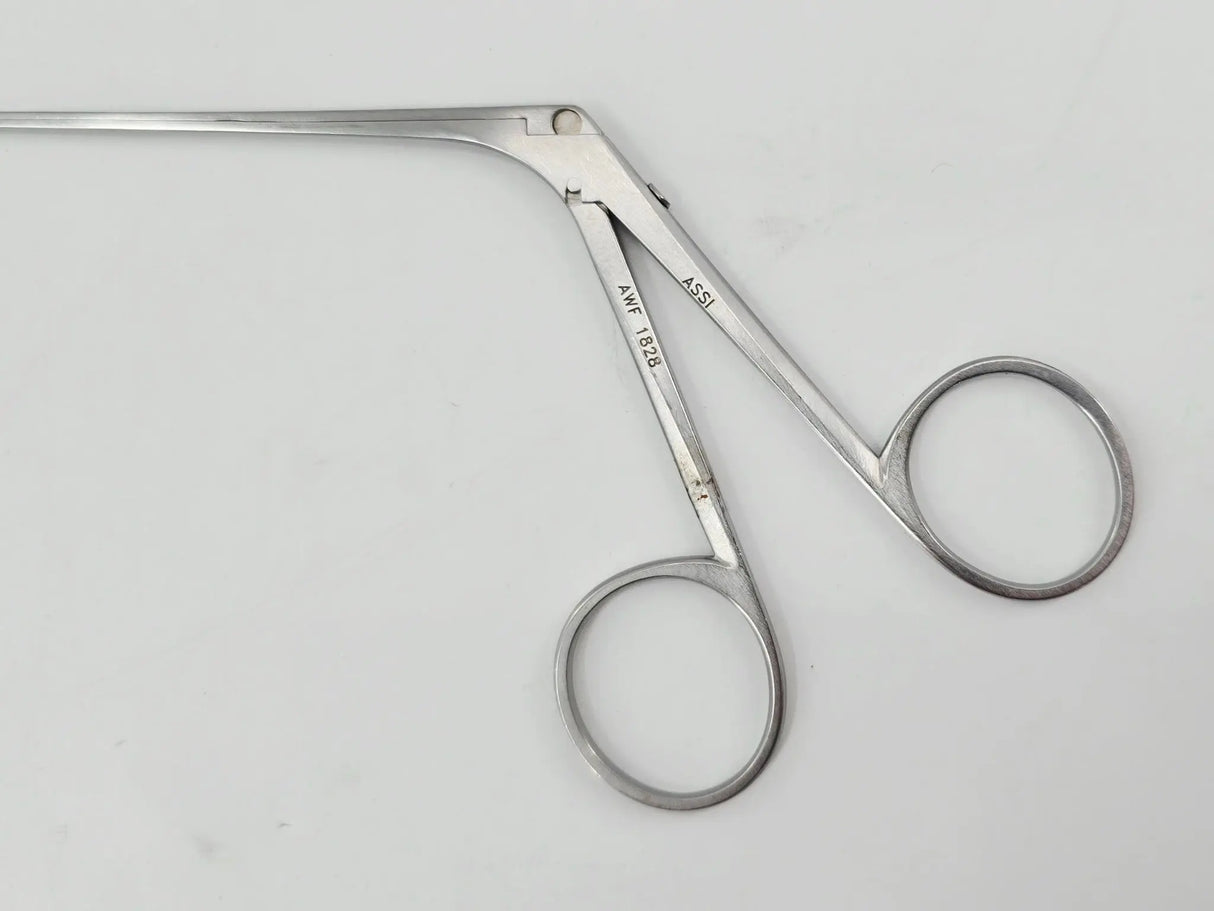 ASSI AWF1828 House Strut Micro Ear Forceps 6mm Smooth Jaw ENT 5-3/8" Primis Medical