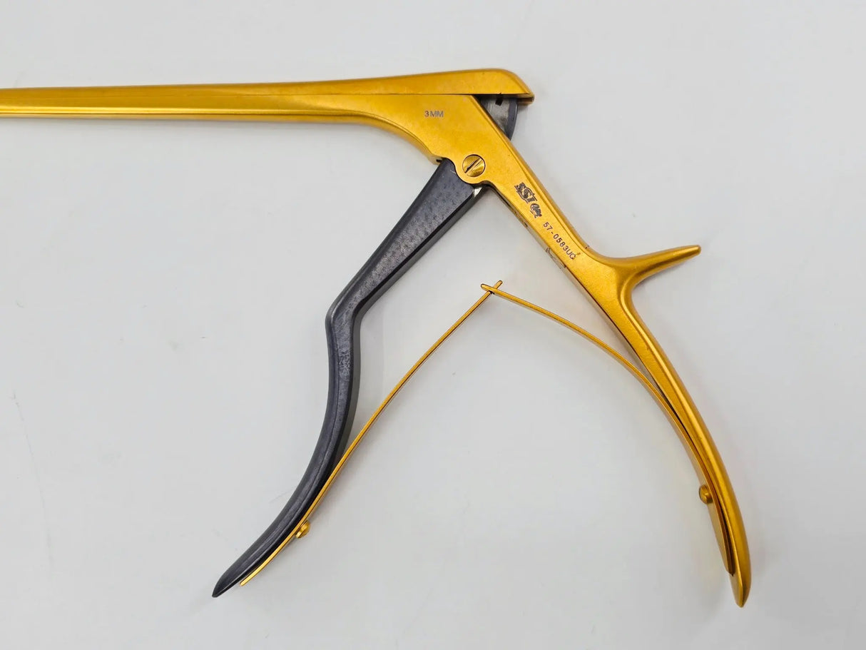 SSI 57-0583UC Spurling-Kerrison Rongeur Angled 40° 3mm Bite Orthopedic 11" Primis Medical