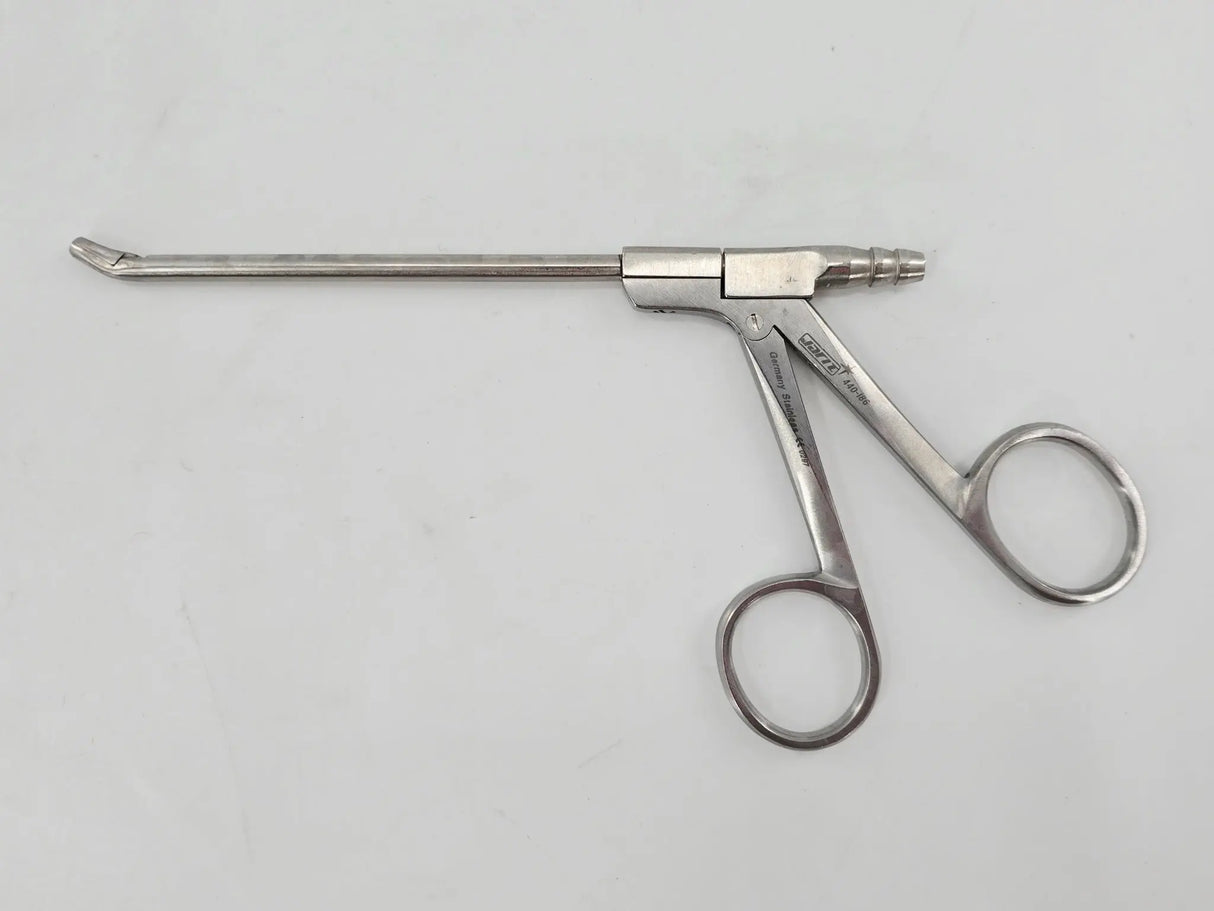 Jarit 440-186 Blakesley Suction Forceps Angled Up Size 1 4mm Jaws ENT 7-3/4" Primis Medical