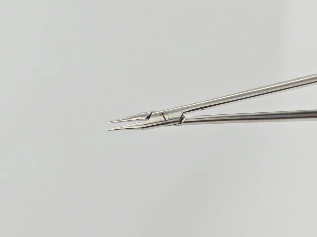Jarit 277-110 Yasargil Needle Holder Straight Flat Bayonet Handle ENT 8-3/4" Primis Medical