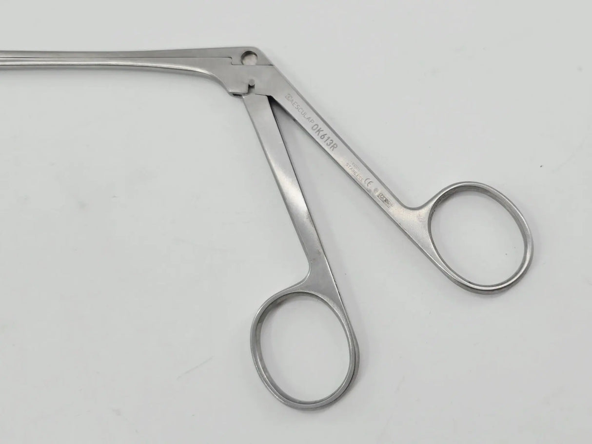 Aesculap OK613R Gruenwald-Henke Conchotome Nasal Cutting Forceps Straight 4mm 7" Primis Medical