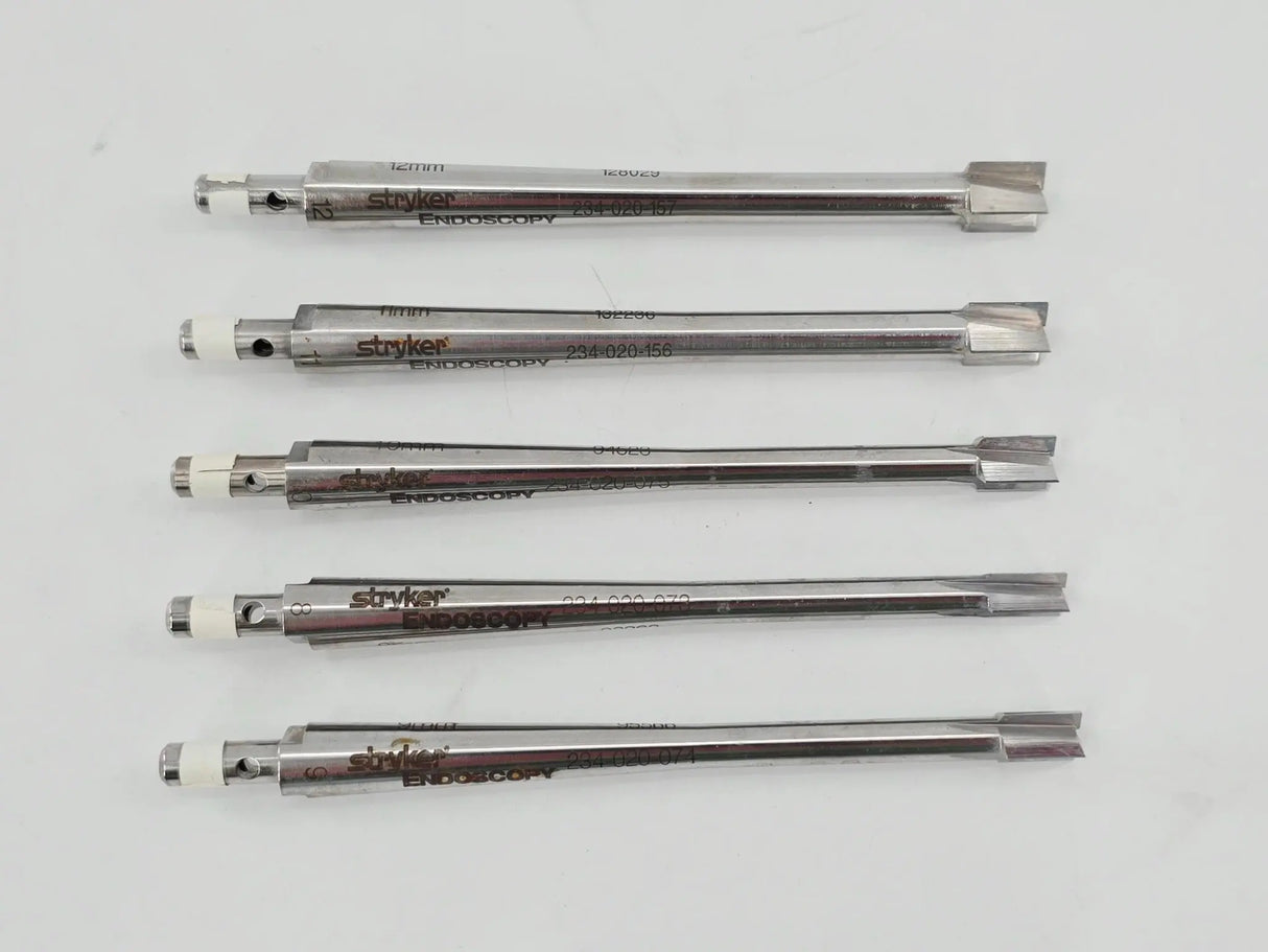 Stryker ACL Tunnel-Preparation Tibia Cortex Reamer 5-Piece Instrument Set Primis Medical