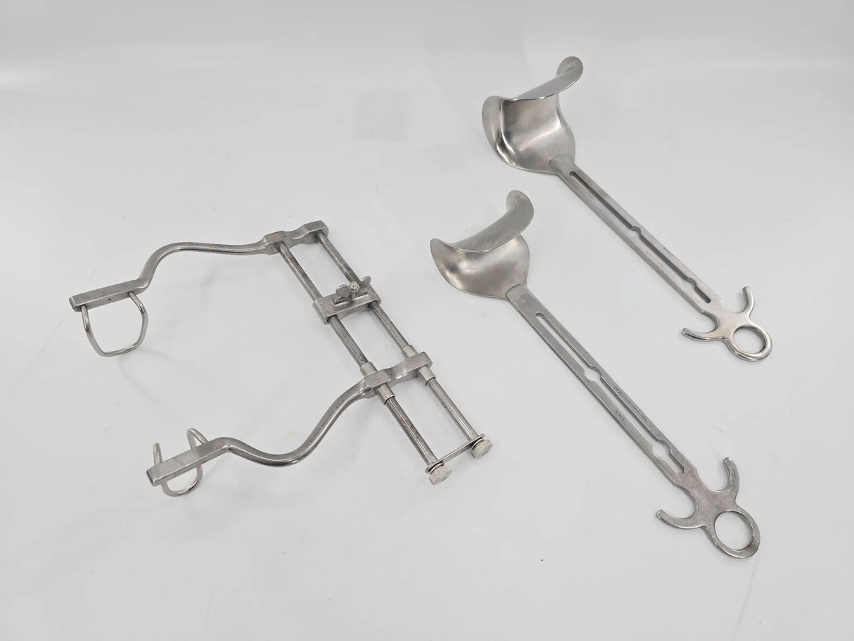 Konig MDS1876418 Balfour Abdominal Retractor w/ 180mm Spread & Two Center Blades Primis Medical