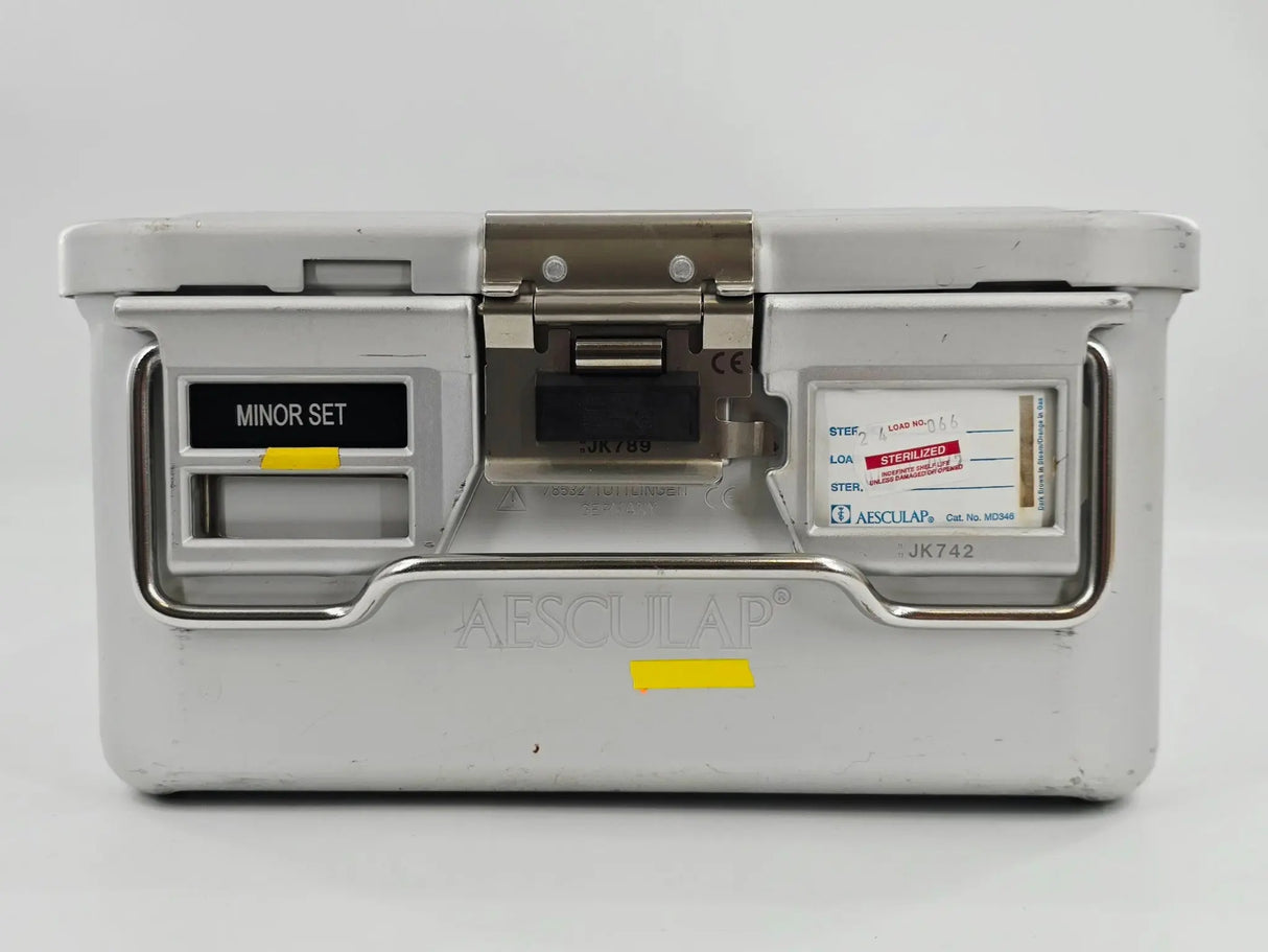 Minor Surgery Instrument Set w/ Sterilization Container 60-Piece Aesculap Konig Primis Medical
