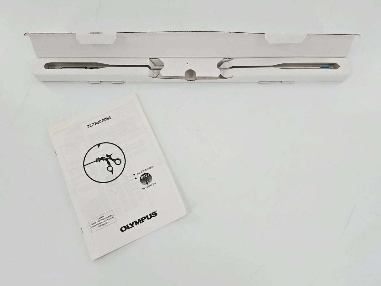 Olympus A66060A HiQ+ Atraumatic Grasping Forceps Jaws Insert 42mm x 330mm WL Primis Medical