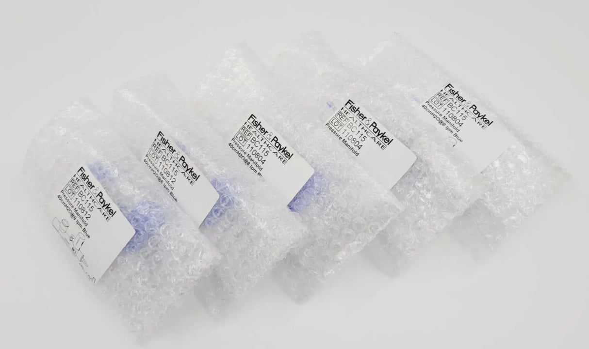 Fisher & Paykel BC115 Pressure Therapy Manifolds Infant Optiflow 5 Pack Fisher & Paykel