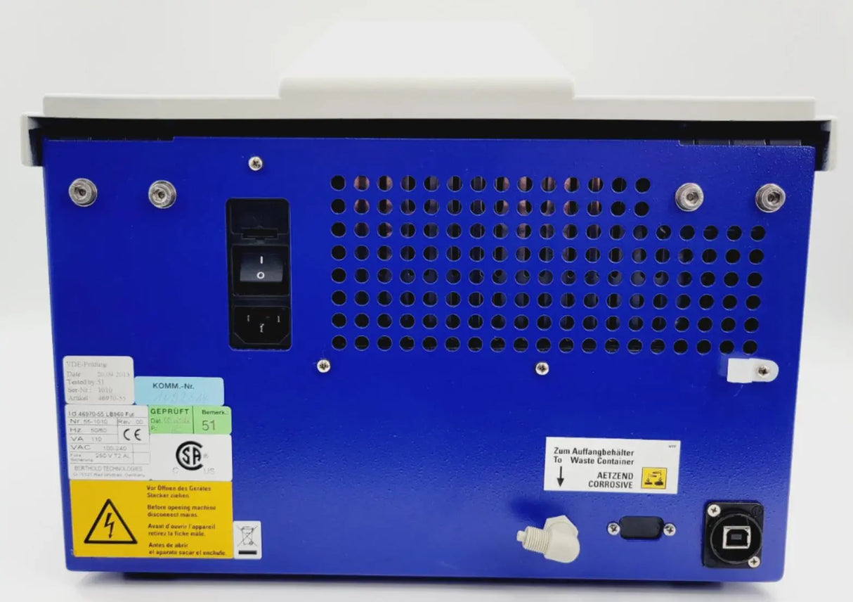 Microplate Luminometer LB 960 AS IS PARTS Berthold Technologies