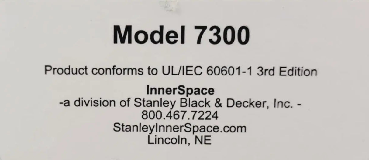 Stanley Innerspace 7300 Supply & Procedure Cart 5 Drawers 33" x 23" x 36" Stanley