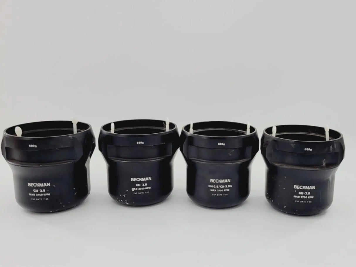 Labofuge 400 8172 Rotor Buckets, Inserts 3750 RPM Heraeus