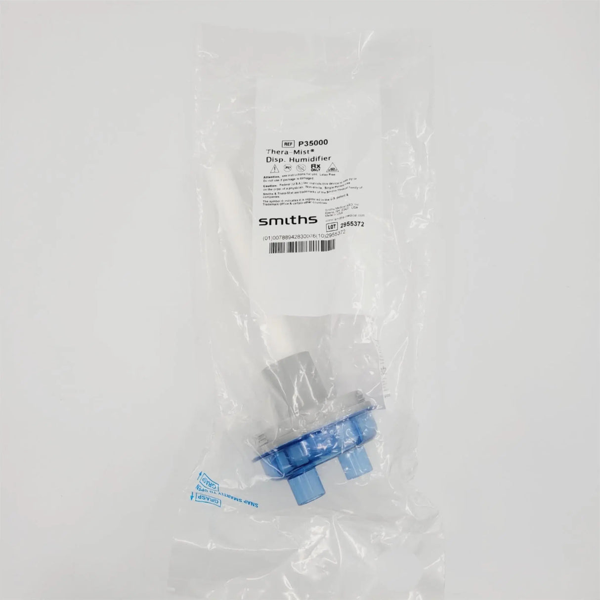 Smiths Medical P35000 TheraMist Disp. Humidifier Box of 15 Smiths Medical
