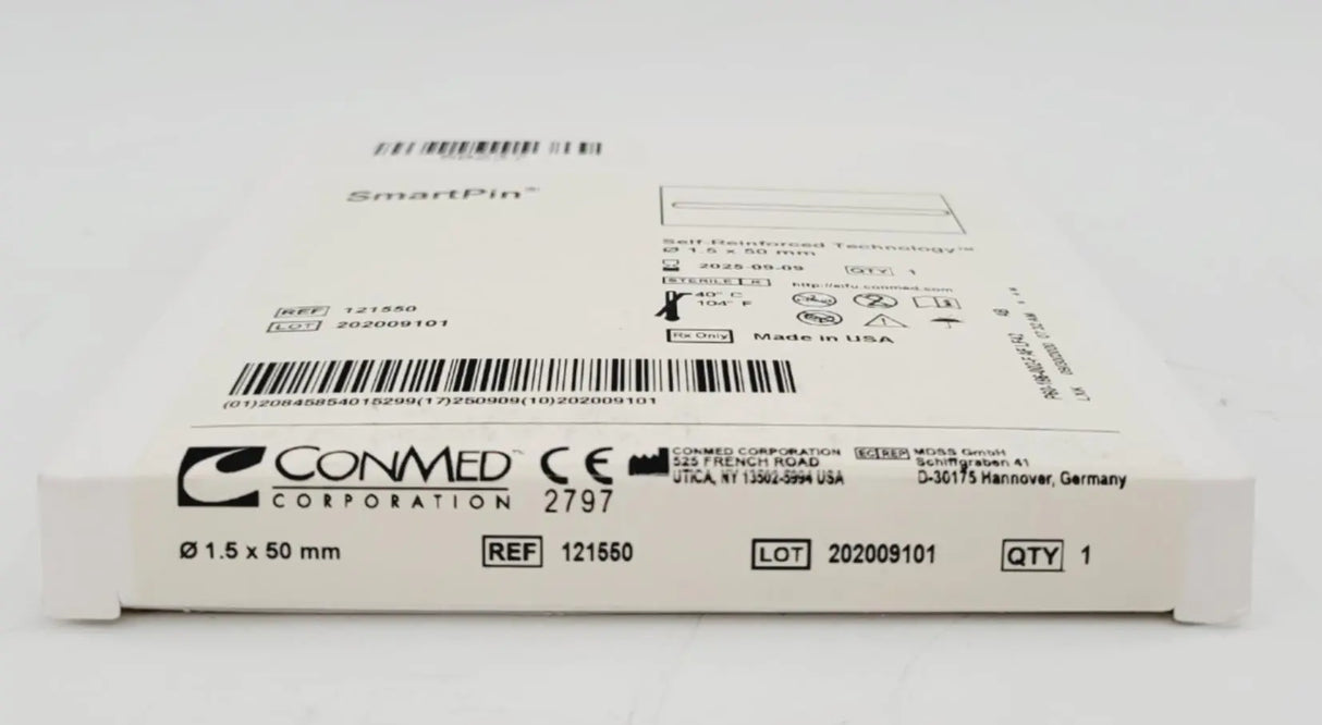 ConMed 121550 Smart Pin, Diameter 1.5 X 50mm ConMed