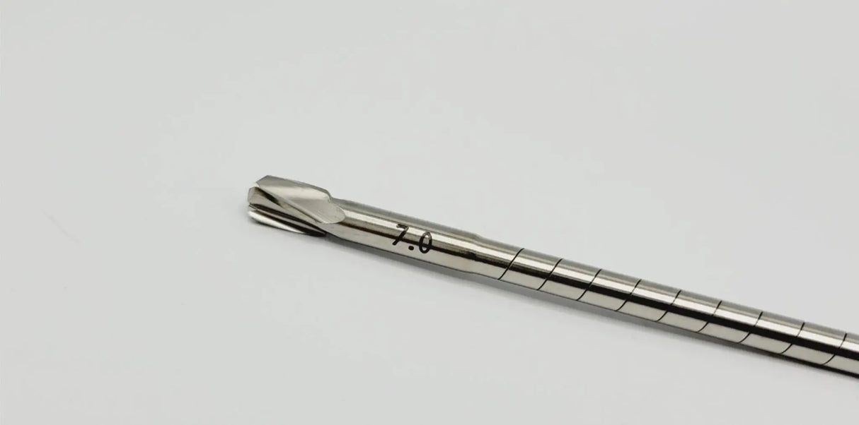 Stryker 0227-5070 IM Reamer Mod Trinkle Fitting 7.0mm Bixcut System 15-3/4" Stryker