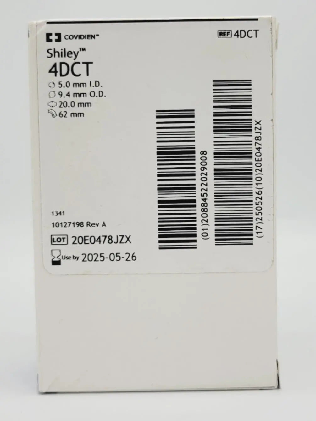 Covidien 4DCT Shiley Tracheostomy Tube Cuff w/ Disposable Inner Cannula Covidien