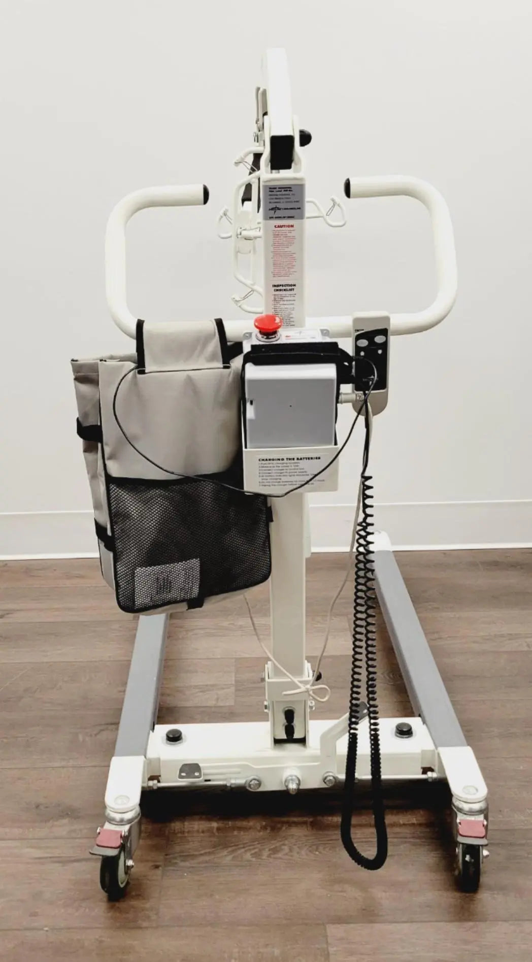 Medline MDS600EL Power Elevating 600Lb Electric Patient Lift w/ Slings Primis Medical