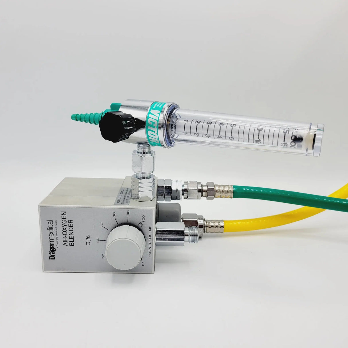 Drager Medical 03800R Air / High Flow Oxygen Blender Drager