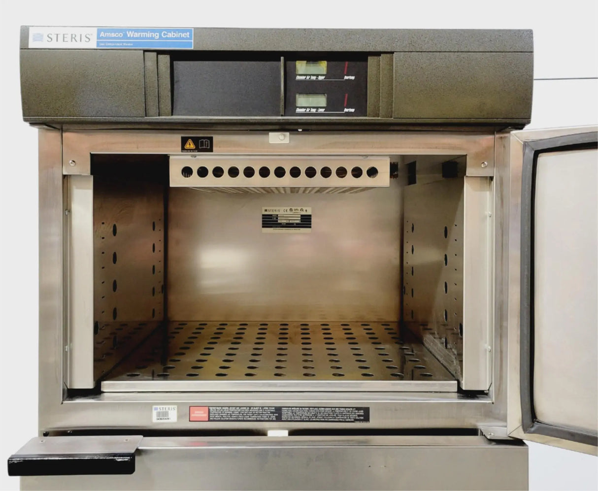 Steris Amsco QDJ04 Dual Compartment Warming Cabinet Certified 90 Day Warranty Steris